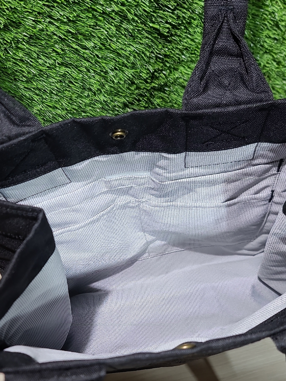 Carhartt Vertical Snap Tote Bag / Black NWT - Picture 7 of 8